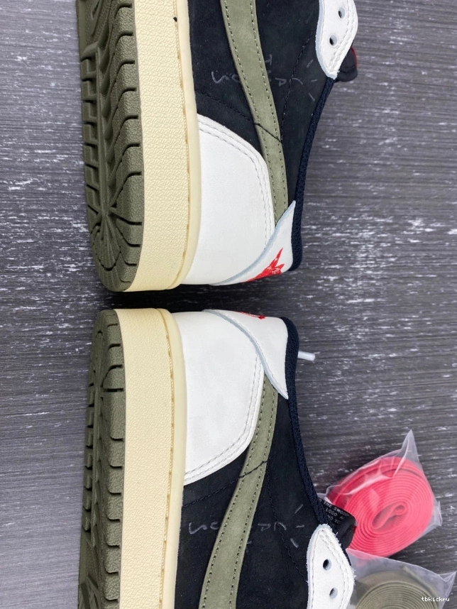 Reps TBkick Jordan x Low OG WMNS Air 1 Olive DZ4137-106 Travis Scott 0723
